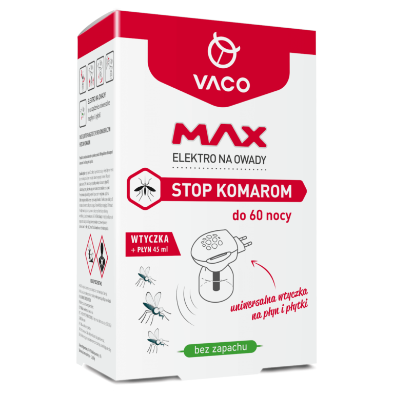 DV00025 VACO Elektro MAX + płyn na komary (60 nocy) - 45 ml 5901821950114